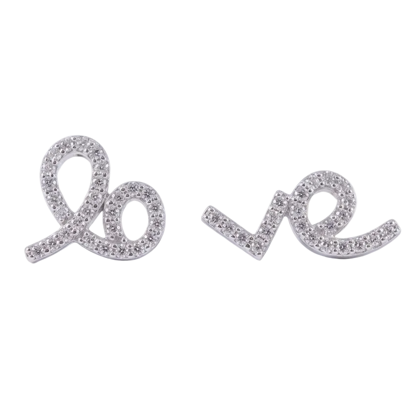 The Amore Script Studs