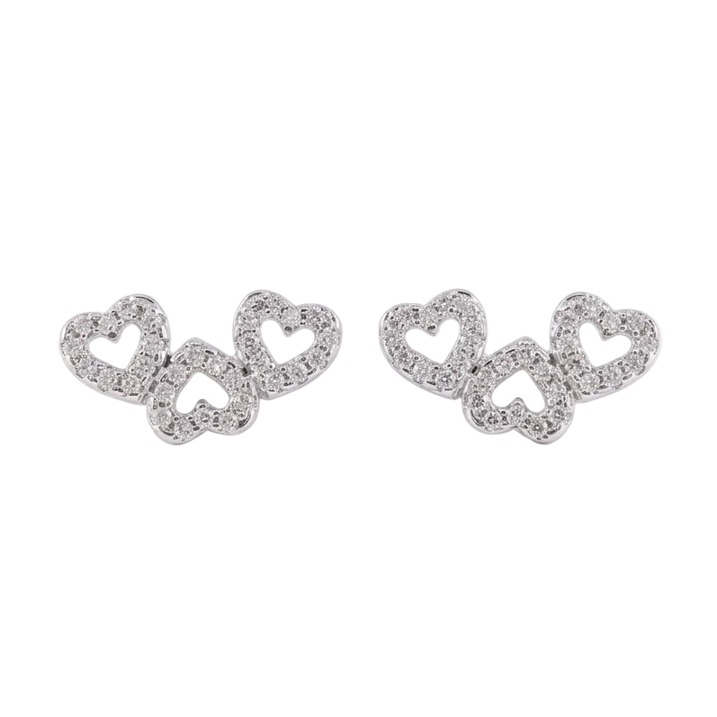 The Trio Amour Studs