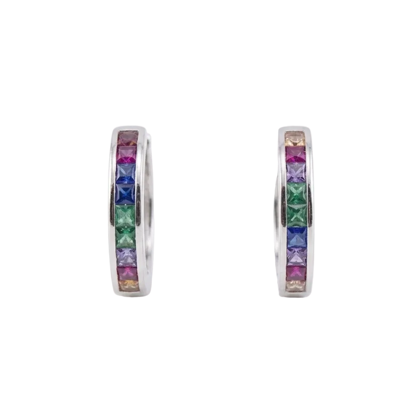 The Rainbow Prism Hoops