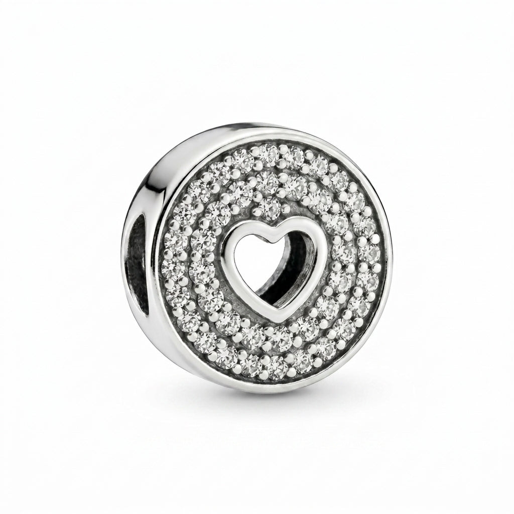 The Radiant Heart Core Charm