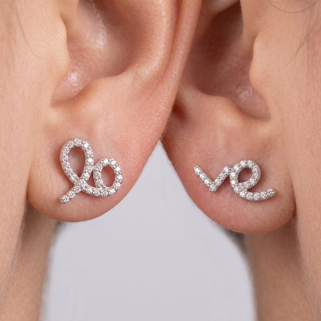 The Amore Script Studs