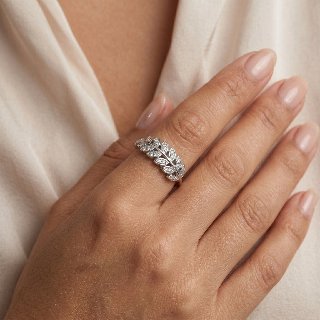 The Eternal Olive Branch Ring