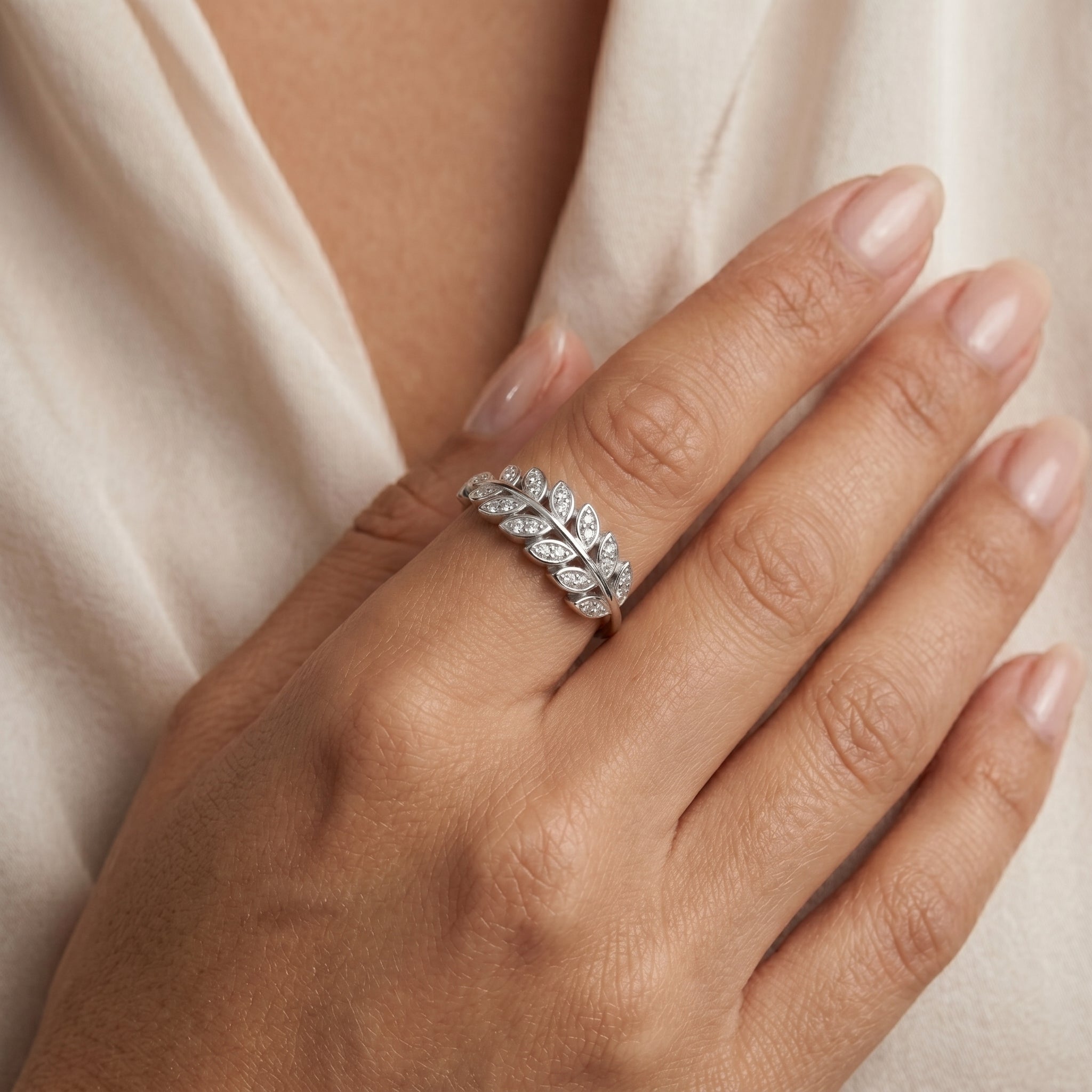 The Eternal Olive Branch Ring