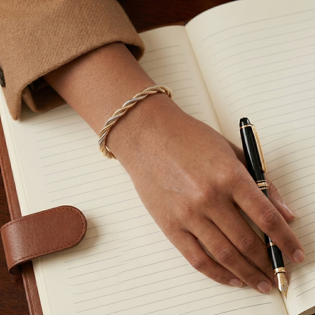 The Trinity Twist Bracelet
