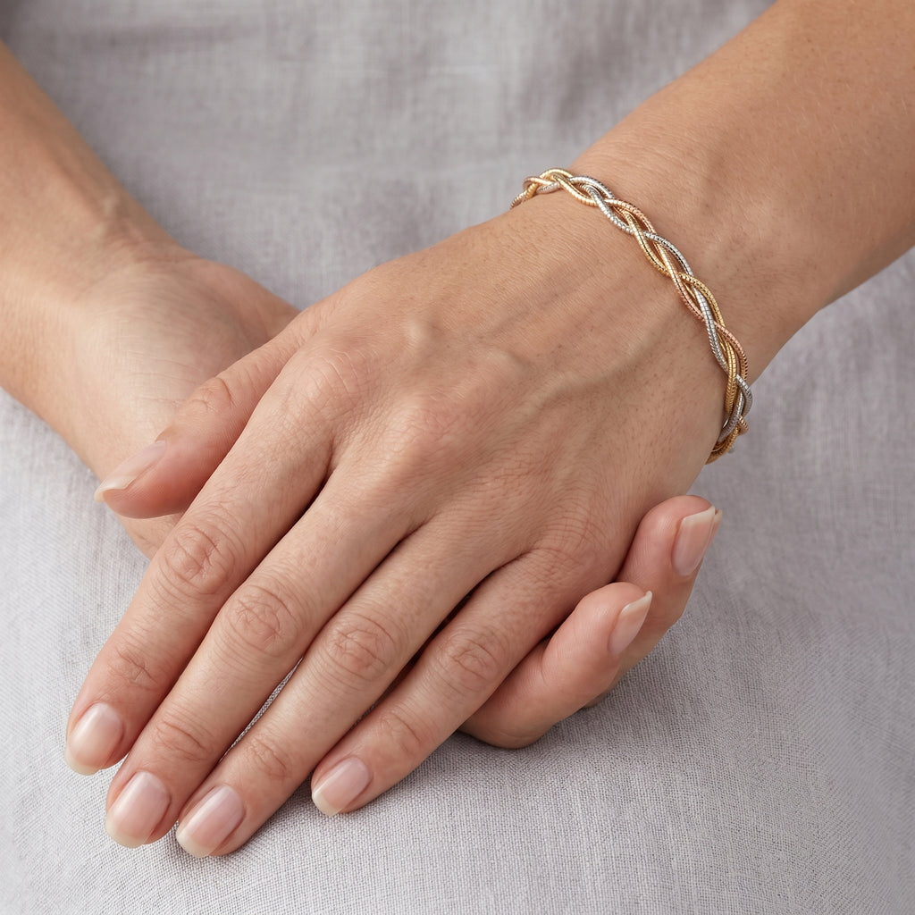 The Trinity Weave Bracelet