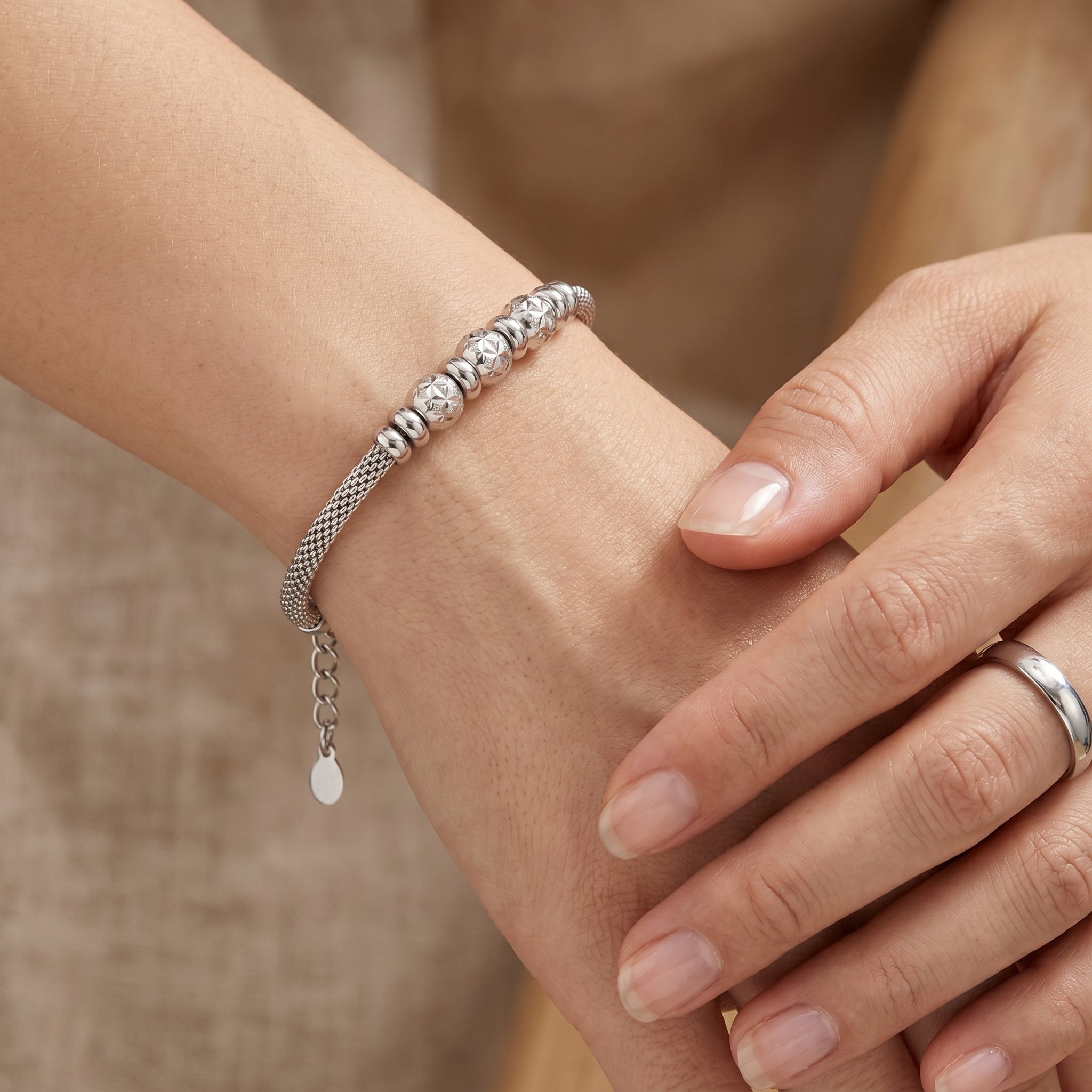 The Stellar Mesh Bracelet