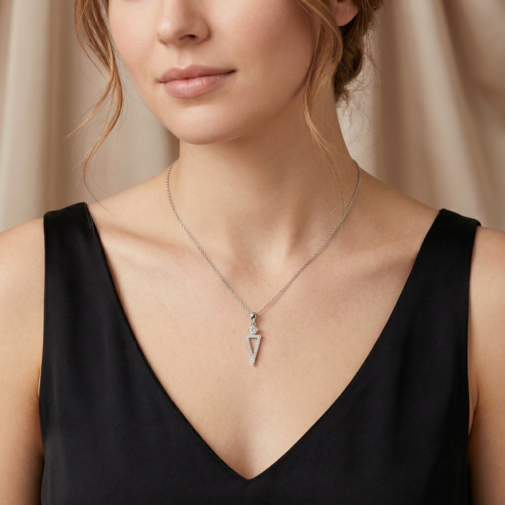 The Modern Geometric Pendant