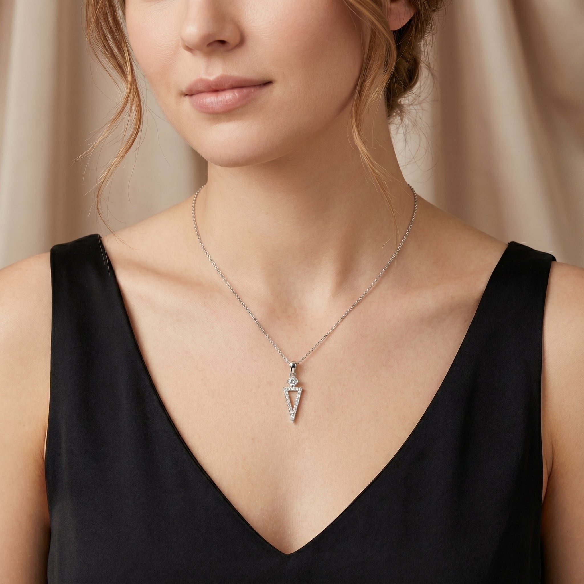 The Modern Geometric Pendant
