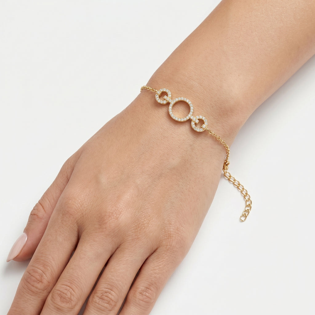 The Trinity Halo Bracelet