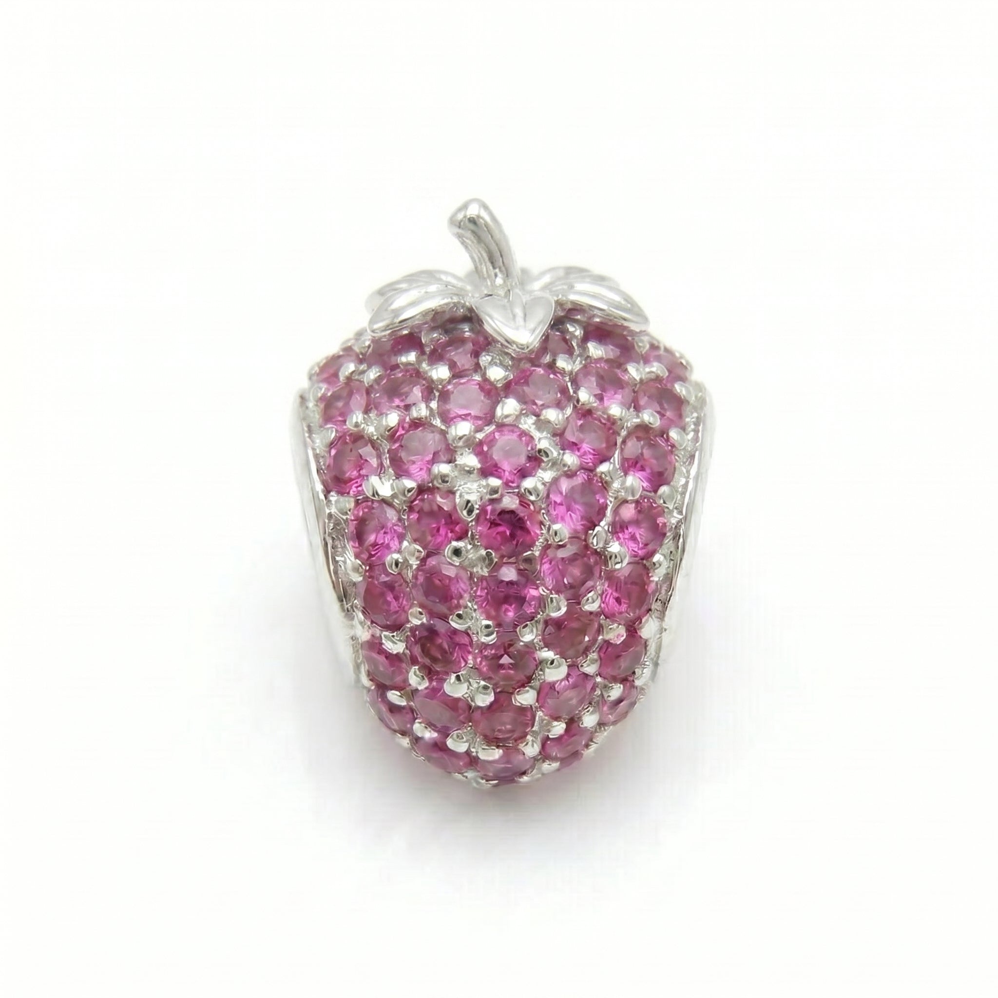 The Sweet Strawberry Pavé Charm