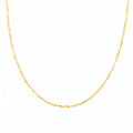 The Radiant Gold Bead Necklace