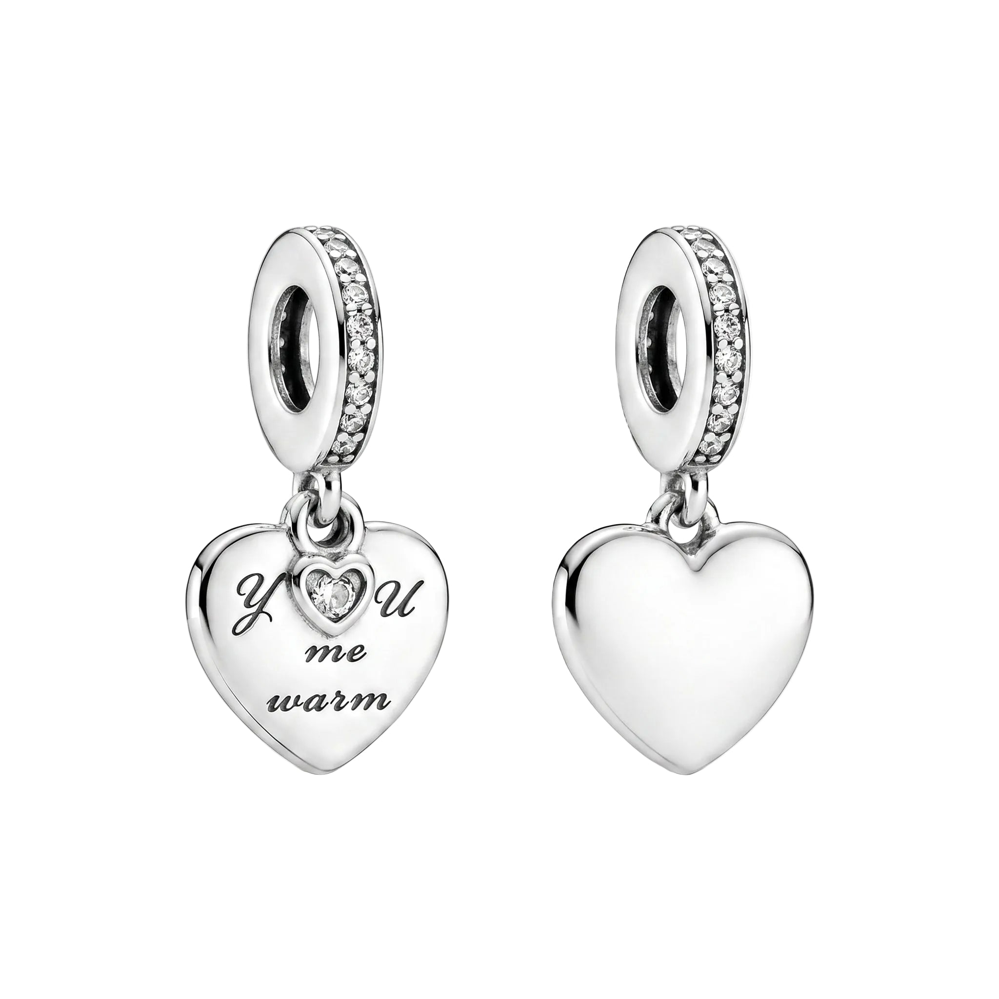 The Warm Embrace Heart Charm