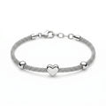 The Minimalist Heart Mesh Bracelet