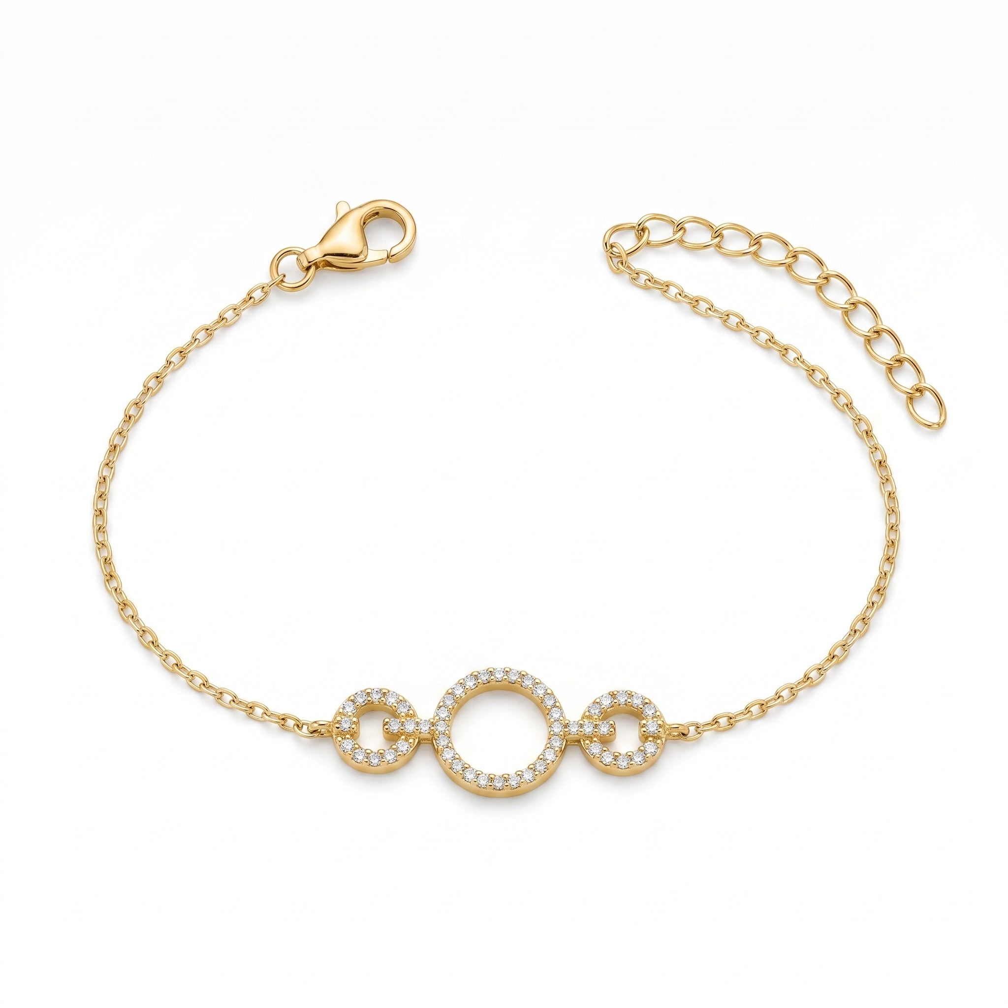 The Trinity Halo Bracelet
