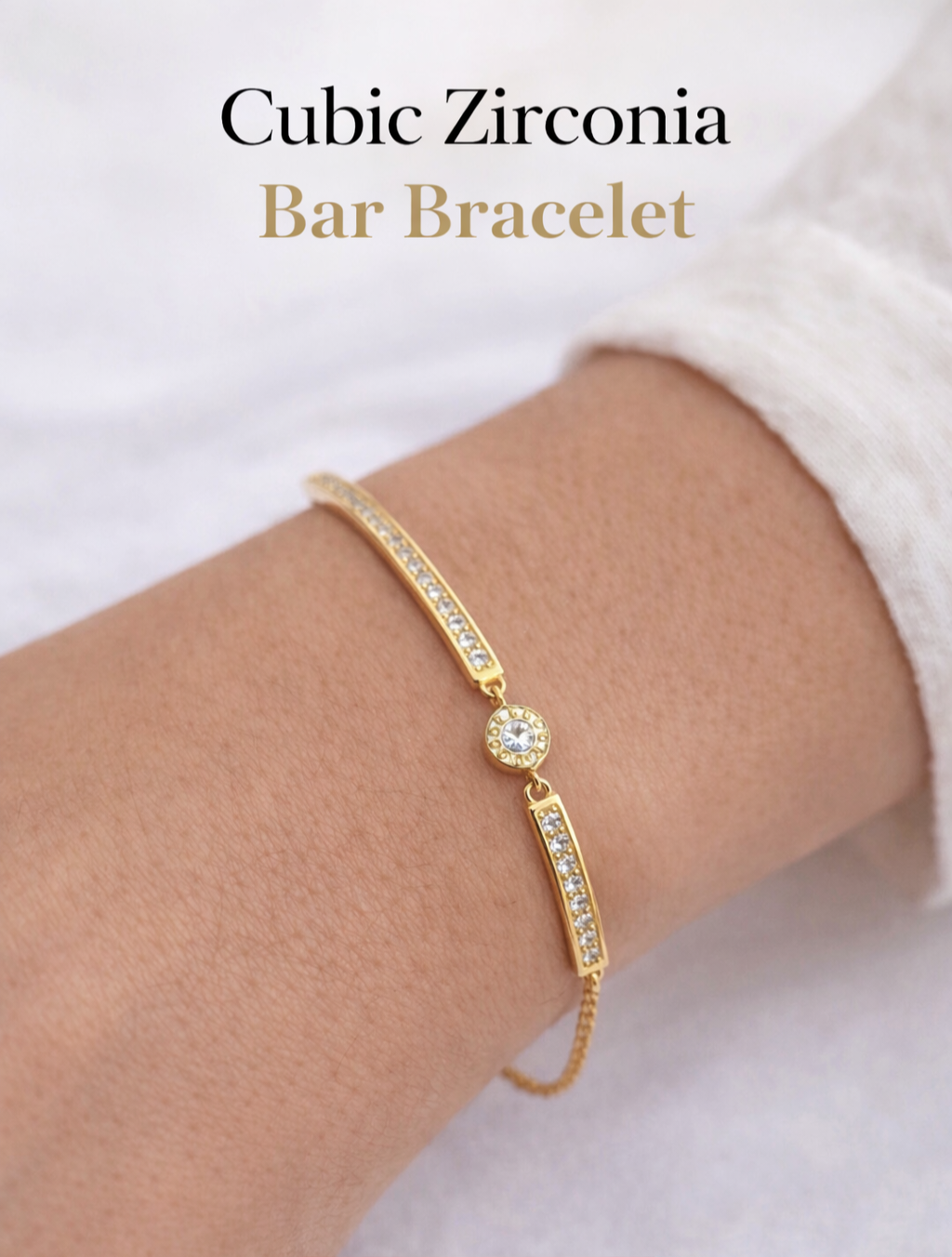 The Golden Horizon Bar Bracelet